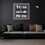 ThinkOutsideTheBox-COOL-WHITE Infinity Mirror