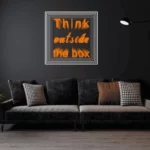 ThinkOutsideTheBox-ORANGE Infinity Mirror