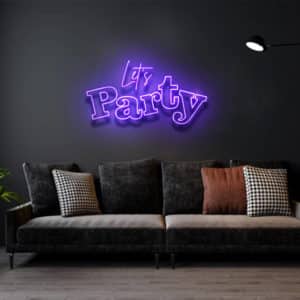 Lets Party - Led Flex Neon Sign
