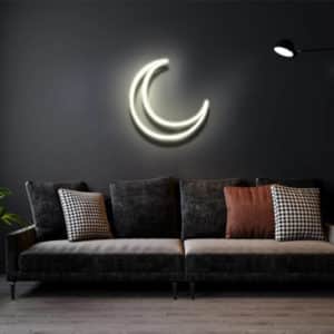Moon - Led Flex Neon Sign