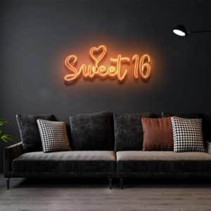 Sweet 16 - Led Flex Neon Sign