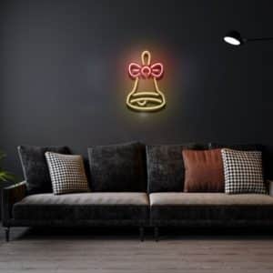 Christmas Bell LED Flex Neon Sign