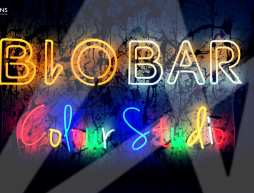 BloBar Custom Glass Neon Sign