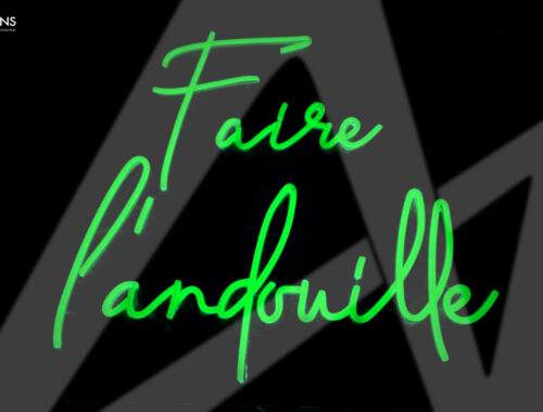Faire L'andouille LED Flex Neon Sign