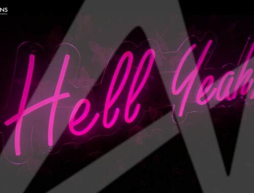 Hell Yeah! LED Flex Neon Sign