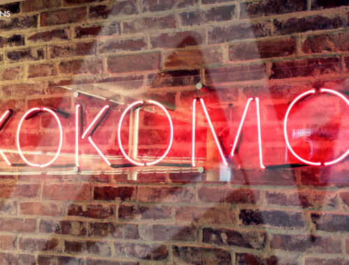 Kokomo Wall Mounted Neon Sign