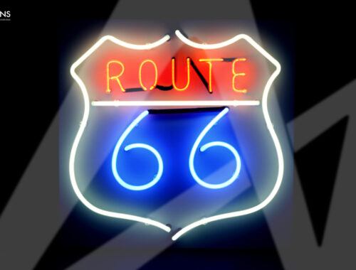 Route 66 Neon Art